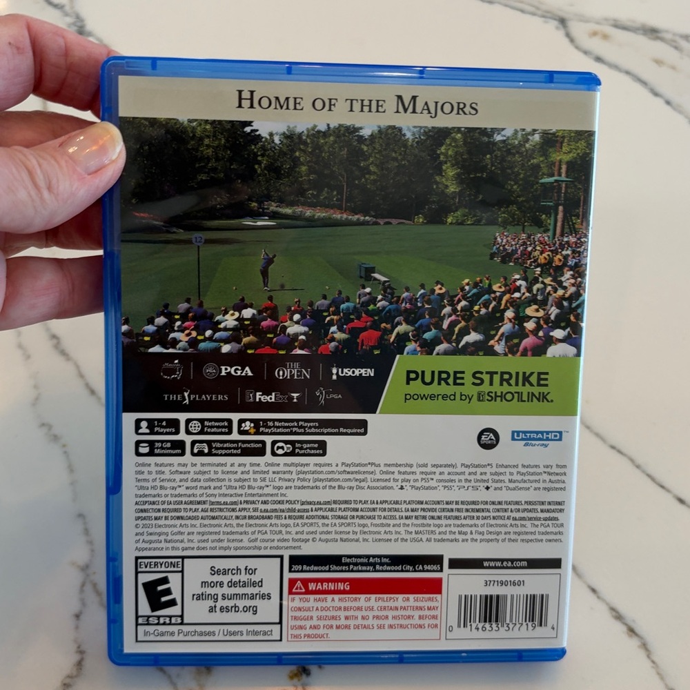 NWOT PLAYSTATION 5 ROAD TO THE MASTERS. Never played. NEW - Picture 2 of 6